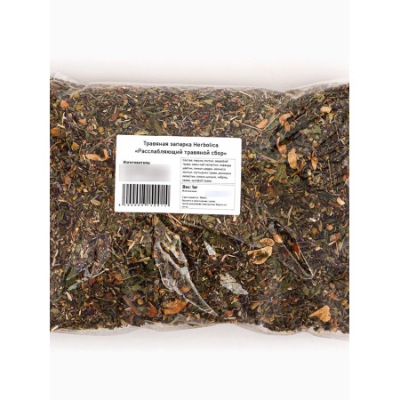 Herbal Napting for a bath, sauna and cedar barrel "Relaxing herbal collection", 1 kg-4