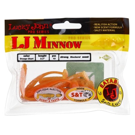 Vibro -highs edible LJ Pro Series Minnow, 5.6 cm, color T26, 10 pcs.-1
