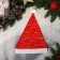 Kolpak New Year's "Star Strips" 26x34 cm, red