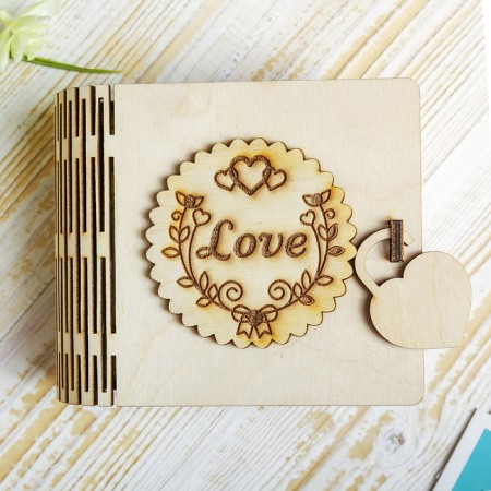 Casket tree LOVE12X14X6.5 cm-1