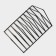 Stand for cutting boards of the shade "Loft", 26 × 18 × 21, black color