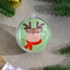 Christmas tree decoration for coloring 
