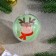 Christmas tree decoration for coloring "Deer" Size: 8 cm; 2 pcs., Brush