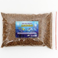 Dry “daphnia” food for aquarium fish, crustaceans and water turtles, 100 g