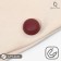 Magnet for the scarf “minimal”, the color is darkest red in silver