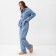 Пижама женская (рубашка и брюки) KAFTAN "Basic" р.48-50, голубой