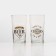 Glass glass for beer "Pale-el. Chirz ", 570 ml, mix