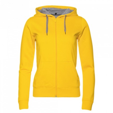 Feminine sweatshirt, size 42, yellow color