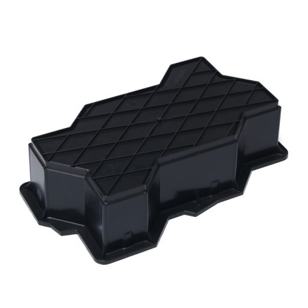 Form for the paving slabs "Wave", 21 × 11 × 6 cm, shagren, F11006, 1 pc.-2