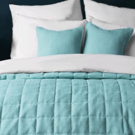 Jerry set: a cover of 160 x 220 cm, pillowcases 40 x 40 cm - 2 pcs, blue-2