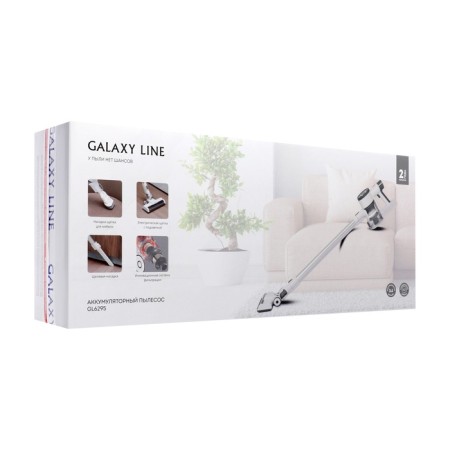 Vacuum cleaner Galaxy Line GL 6295, vertical, wireless, 130 watts, 0.7 l, white-12