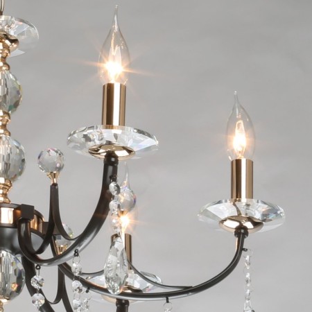 Causte "candle", size 64x89x64 cm, 240W 6xe27-4