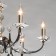 Causte "candle", size 64x89x64 cm, 240W 6xe27