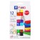 Plastic set - polymer clay, Soft, 12 colors of 25 g