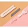 Chancellery knife "foot", blade 9 mm, plastic, mix