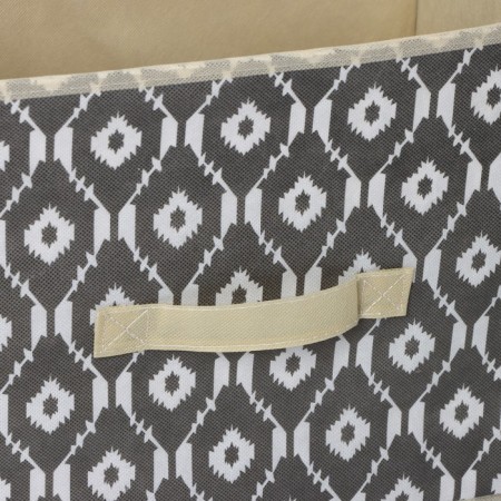 Stelly box for storing the Daillean "Rombs", 37 × 27 × 27 cm, the color is gray-2
