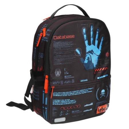 Youth backpack 39 x 30 x 17, ergonomic back, Davente Label 19l, + USB Database 7032443-1
