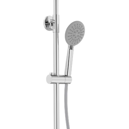 Shower system IDDIS Torr Torsbbti06-S, thermostat, tropical shower, chrome-4