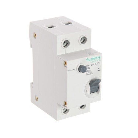 Switch aut. Dif. AVDT SE City9 Set, 1p+N, C, 10 A, 4.5 KA, 30 mA, AC, 230 V-1