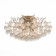 Ceiling Ceiling ST LUCE. SL659.302.09. Fruitti. 9x40 watts, E14, 85x85x20 cm, golden color