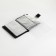 Male purse on magnet 3 in 1, department for auto documents, passports, black color