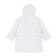 Baby waffle robe, height 86-92 cm, white color
