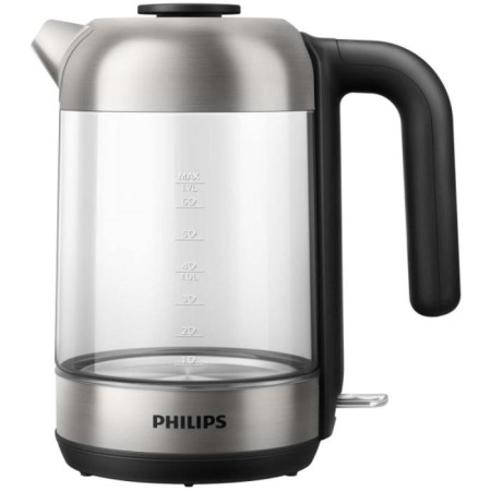 Teaker Philips HD9339/80, glass, 1.7l, 2200 watts, black
