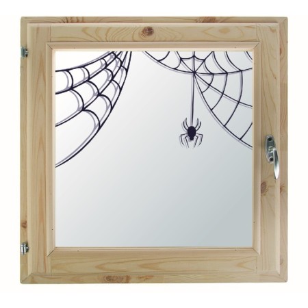 Window, 60 × 60cm, "spider", single -chamber double -glazed window