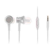 Headphones Xiaomi Mi In-Ear Basic ZBW43555TY, vacuum, microphone, 93DB, 3.5mm, 1.25m, silver