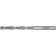 Zubr metal drill, steel P6M5, cylindrical shank, 5.0 x 86 mm, class in