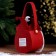 New Year's basket for decor "Santa Claus" 12.5 × 8.5 × 24 cm