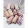 A set of household threads IDEAL 40/2, length 366 m, assorted color (powder), 10 pcs in units