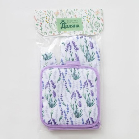 Kitchen set of the Provence Dauline Square 17x17 cm, sleeve 26x16 cm, 100% p/e-3