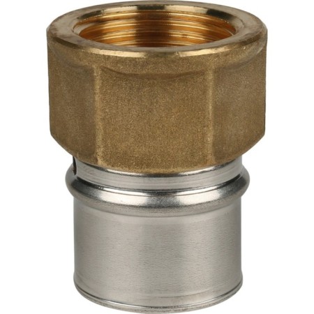 Stout SFP-0002-000132, 1 "x 32 mm, internal thread, brass-3