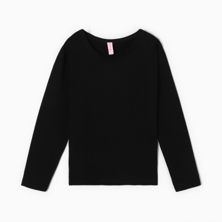 Longslit for a girl, black color, height 152 cm