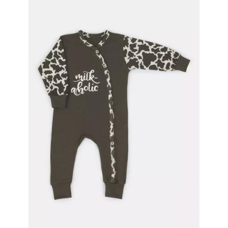 Details of children with closed legs Rant Milk-Aholic, height 62 cm, graphite color-2