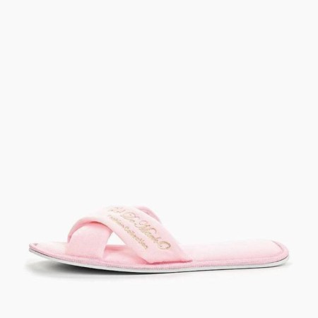 Slippers # 6 women, size 36.5, pink color-7