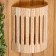 Layer wooden corner "Russian patterns" 31x27x11 cm