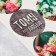 Stickers for gifts and flowers “Towards happiness”, 9 x 16 cm