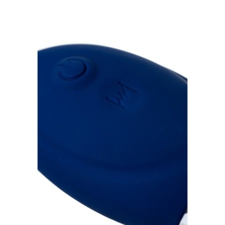 O’Play Unico anal vibrating tribe with a remote control, silicone, blue, 13.5 cm-14