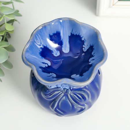 Aroma lamp ceramics "Bantik bag" mix 10x10x11.5 cm-5
