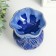 Aroma lamp ceramics "Bantik bag" mix 10x10x11.5 cm