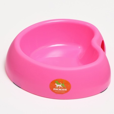 Heart bowl 26.5 x 25 x 8 cm, pink-1