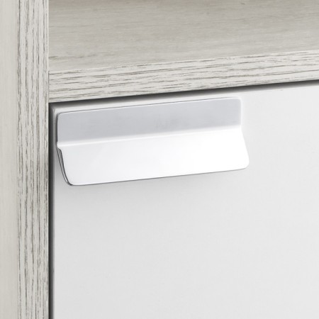 Aquaton “Fly” wardrobe 1-spent, white color, oak craft right-5