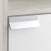 Aquaton “Fly” wardrobe 1-spent, white color, oak craft right