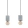 Ceiling lamp PrestWick 4x40W E27