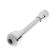 Zein z3603 aerator, rotary, on a hinge, flexible, 2 modes, chrome/white