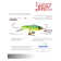 Balancir Lucky John Classic 4, equipped, 4 cm