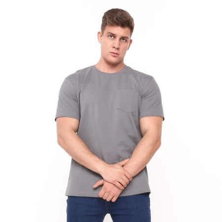 Male T -shirt, soot color, size 50