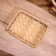 Wicker basket, from bamboo 30x23x8 cm
